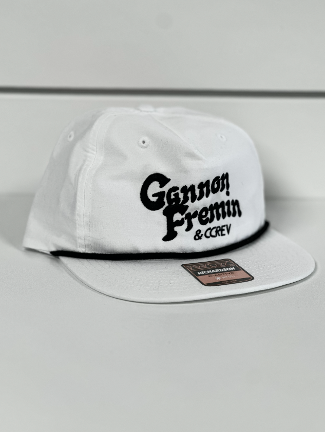 Rope Hat (WHITE/BLACK)