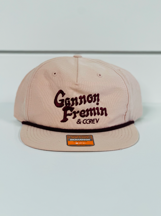 Rope Hat (PINK/MAROON)